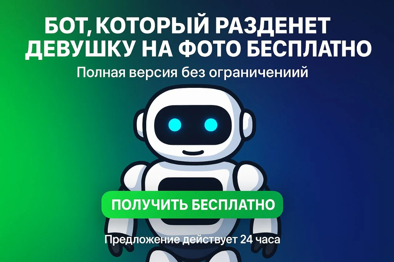 Бот раздевает девушку