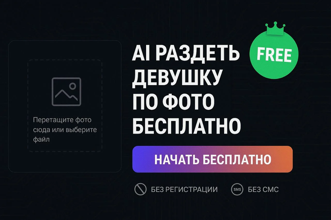 AI раздеть девушку