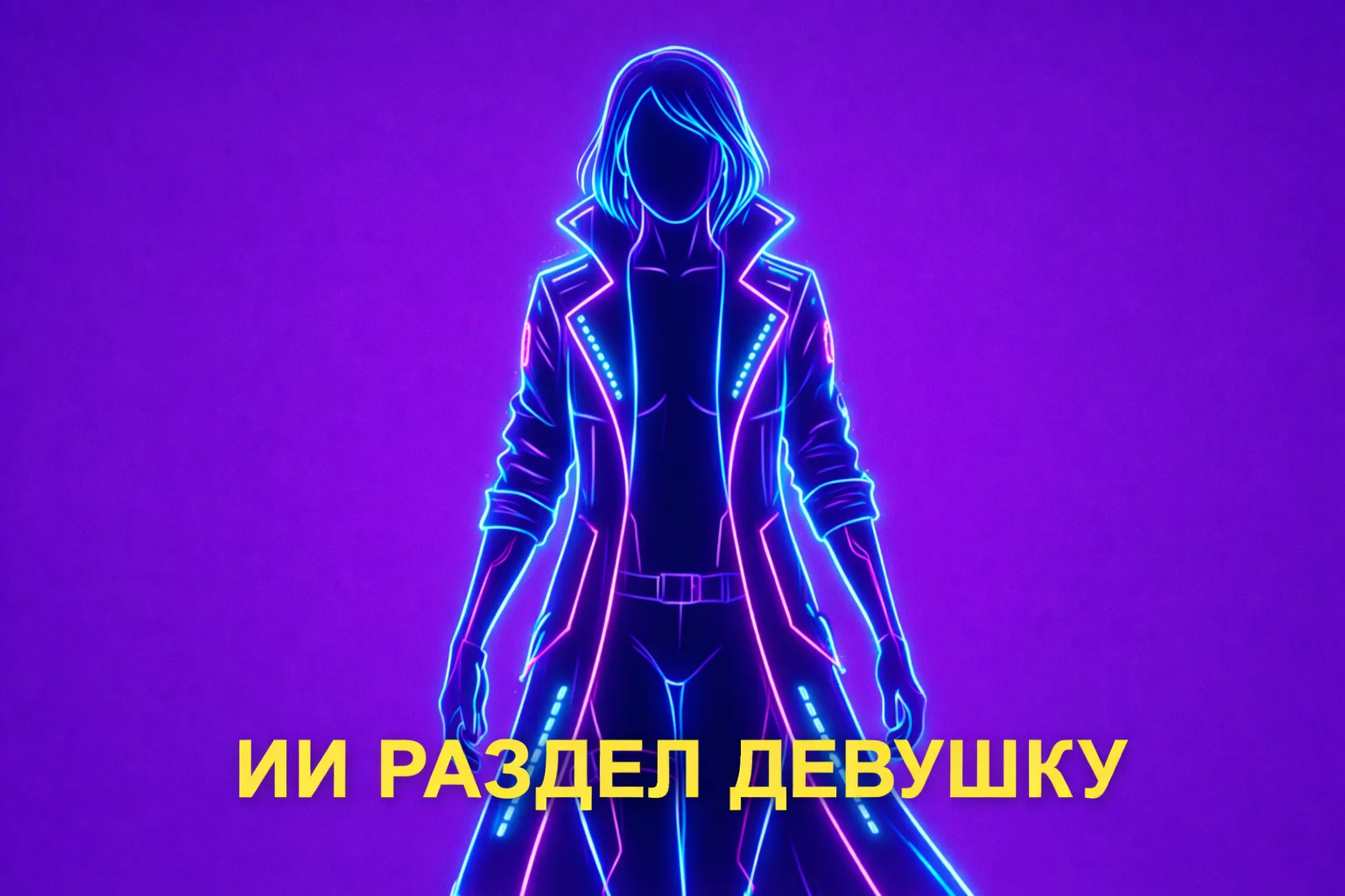 ИИ помогает раздеть девушку