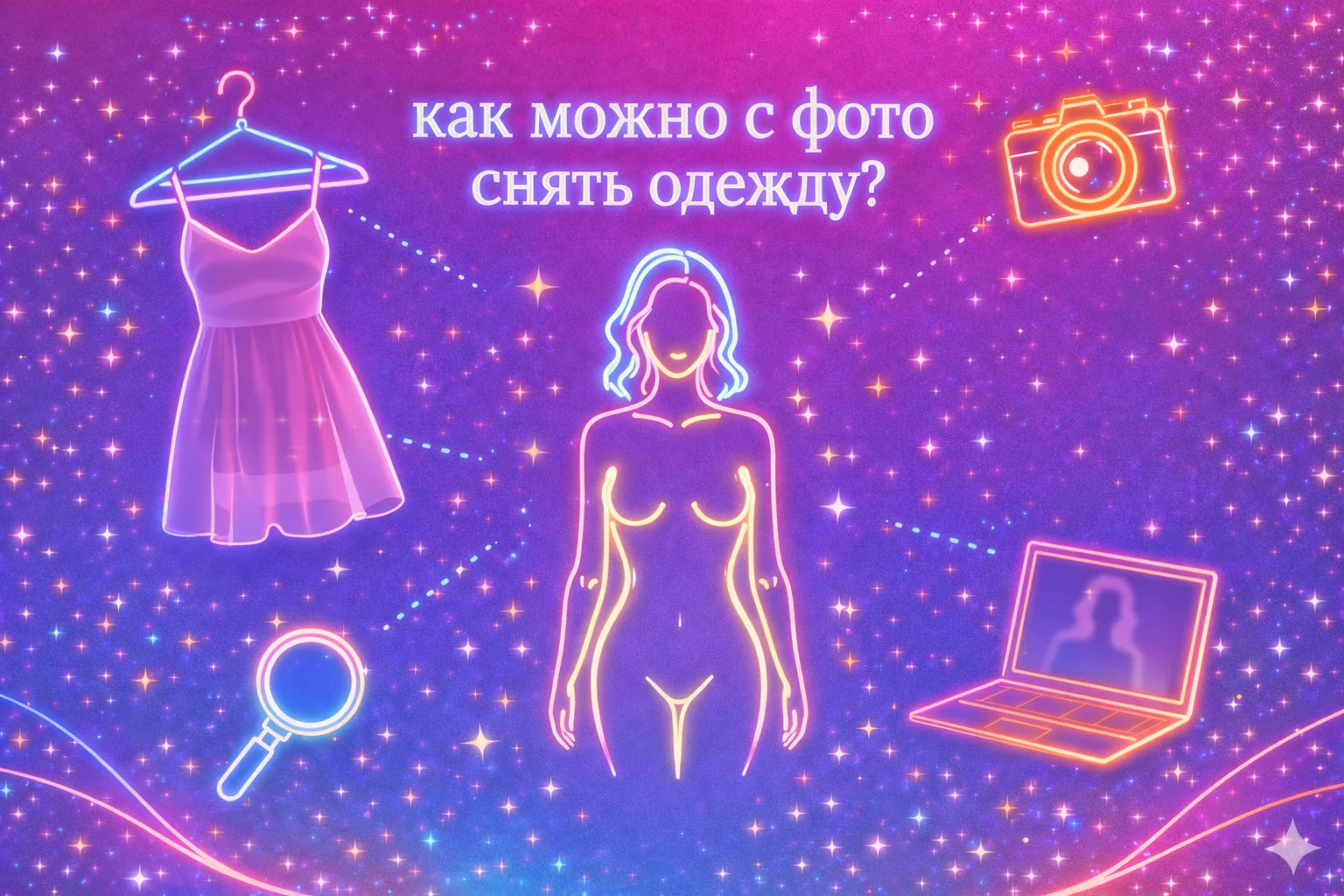 как можно с фото снять одежду